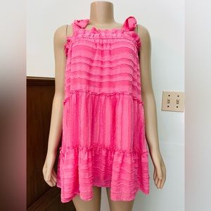 Entro Pink Mini Dress